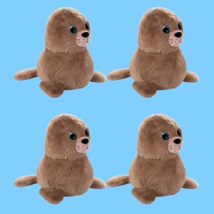 chonkers sea lion plush 4pcs